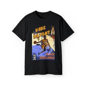 Kobe Bryant Comic Style Graphic Tee Kobe Bryant Shirt Unisex Shirt
